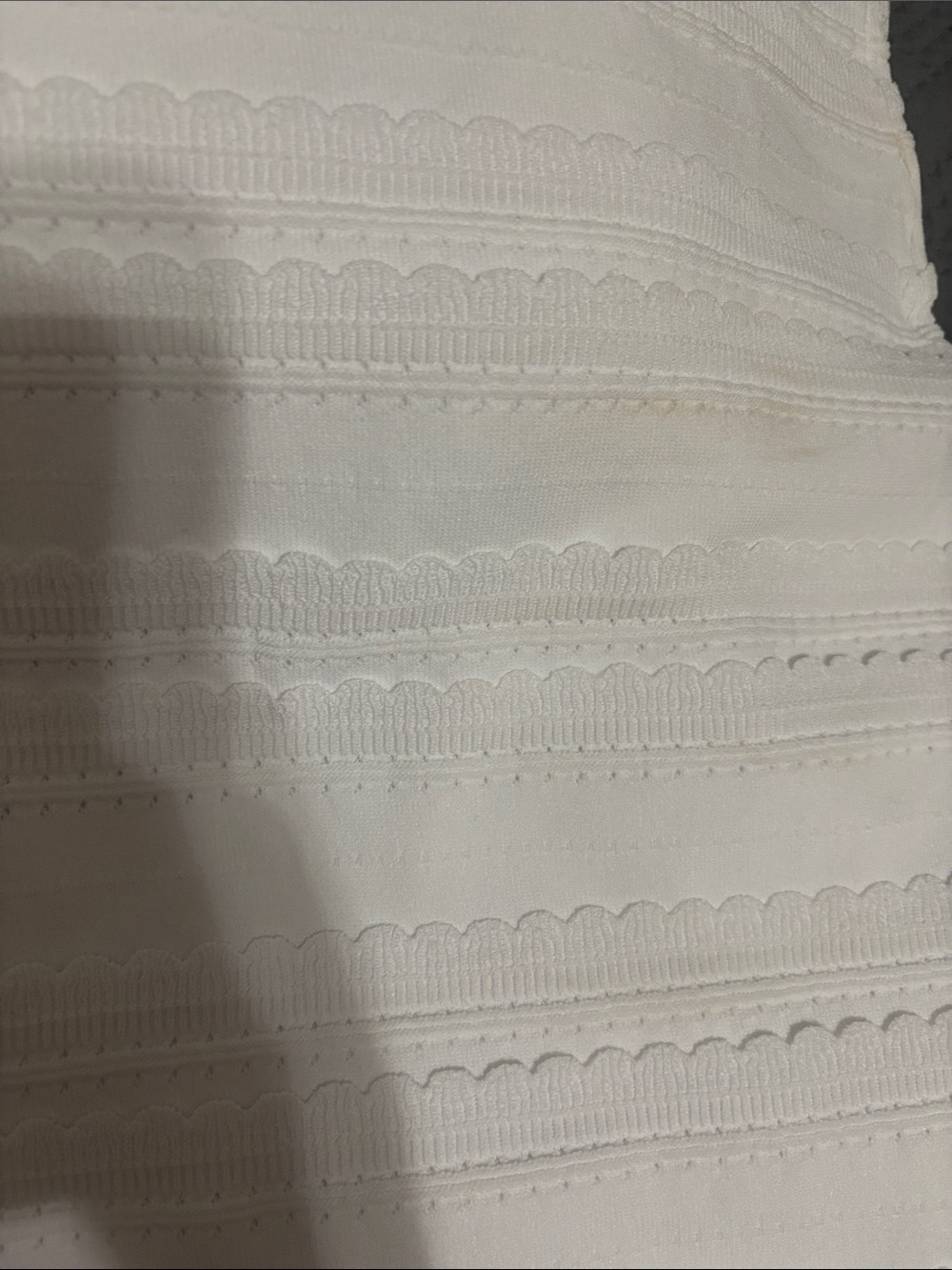 White Lace-Detail Tank Dress - Picture 4 of 5